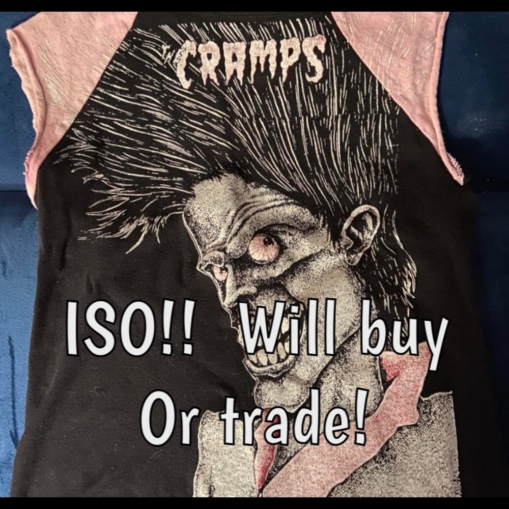 ISO THIS THE CRAMPS RAGLAN BABY TEE